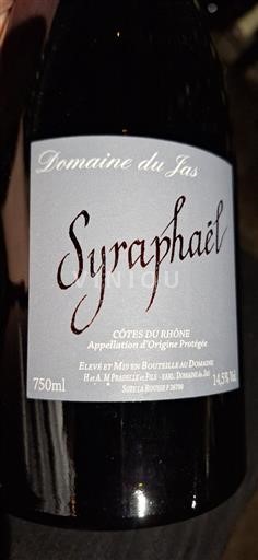Rhône Valley Côtes-du-Rhône Domaine Jas Syraphaël 2022