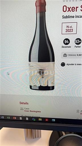 Rioja Oxer Bastegieta Oxer Suzzane 2023