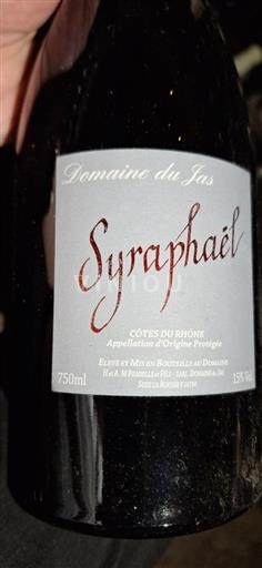 Rhône Valley Côtes-du-Rhône Domaine JAS Syraphaël 2020