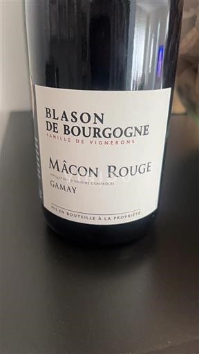 Burgundi Mâcon ja Mâcon-kylät Blason de Bourgogne Ei vuosikertaa