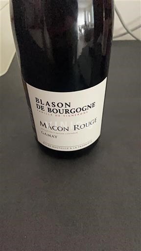 Bourgogne Mâcon og mâcon-landsbyer Blason de Bourgogne Ikke årgangsbestemt