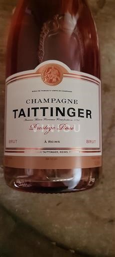 Champagne Champagner Taittinger Prestige Rosé Ohne Jahrgang