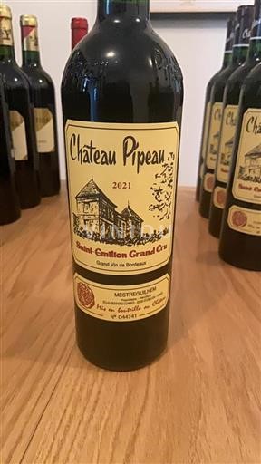 Burdeos Saint-Émilion Gran Cru Grand Cru Château Pipeau 2021