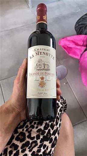 Bordeaux Lalande-de-Pomerol Château La Menotte 2021