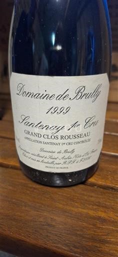 Bourgogne Ikke specificeret Premier Cru Brully Grand Clos Rousseau 1999