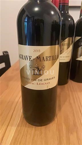 Bordeaux Pessac-Léognan La Grave-Martillac 2015
