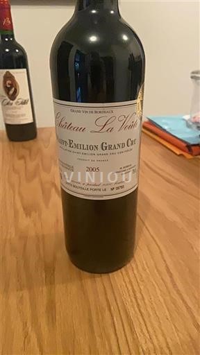 Bordeaux Saint-Émilion Grand Cru Grand Cru Château La Voûte 2005