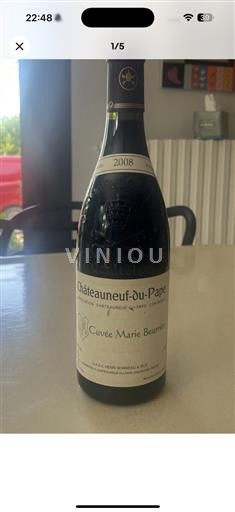 Valle del Rodano Châteauneuf-du-Pape Henri Bonneau & Fils Marie Beurrier 2008