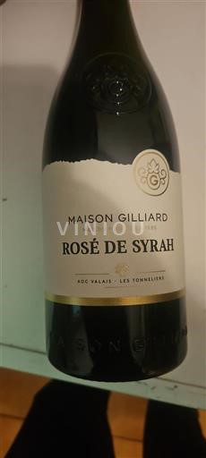 Valais Unspecified Maison Gilliard Rosé de Syrah Non-Vintage