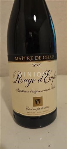 Valais Unspecified Maitre de Chais Rouge d'Enfer 2015