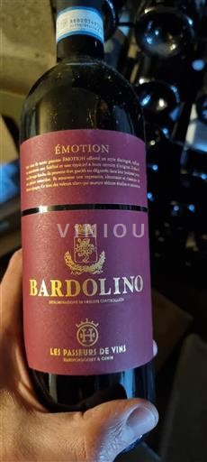 Wines of Veneto Bardolino Les Passeurs De Vins Émotion 2022
