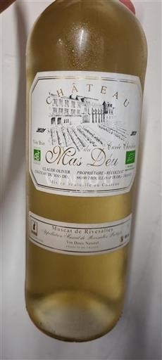 Roussillon Muscat de Rivesaltes Château Mas Déu Christine 2021