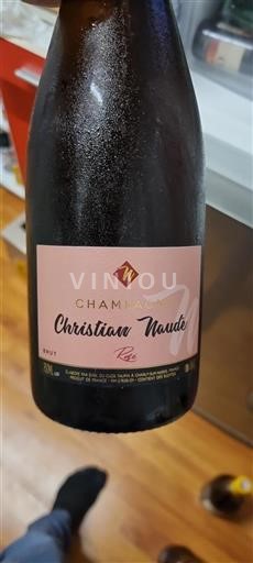 Champagne Christian Naudé Rosé Icke årgångsbetecknad