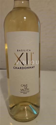 Valais Ospecificerad Cave de Valère Basilica XIIe Chardonnay Icke årgångsbetecknad