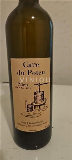 Valais Ospecificerad Cave du Poteu Païen 2015