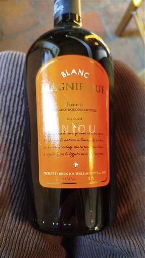 Vin Blanc sec Magnifique Sidi Salem 2023 Tunisie Tunis Mornag