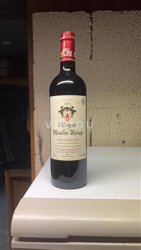 Bordeaux Haut-Médoc Château Moulin Rouge L'Ecuyer du Moulin Rouge 2020