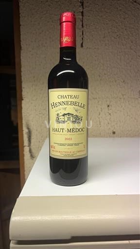 Burdeos Haut-Médoc Château Hennebelle 2022
