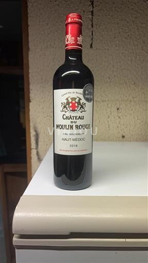 Burdeos Haut-Médoc Château Moulin Rouge 2016