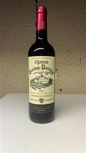 Bordeaux Bordeaux Supérieur Château Gandoy-Perrinat Porte Saint Romain 2023