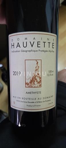 Alpen und Rhônetal Alpilles Domaine Hauvette Améthyste 2019