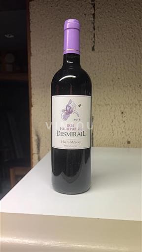 Burdeos Haut-Médoc Château Desmirail Iris Pourpre 2019