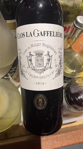 Bordeaux Saint-Émilion Grand Cru Grand Cru Château Clos La Gaffelière 2016