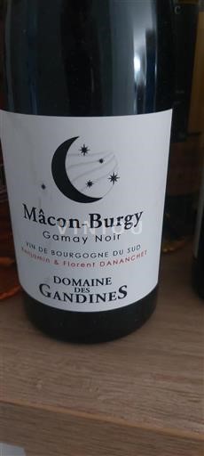 Burgundy Mâcon and Mâcon-Villages Domaine Des Gandines 2023