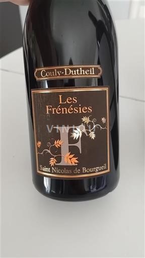 Loiretal Saint-Nicolas-De-Bourgueil Domaine Couly-Dutheil Les Frénésies Ohne Jahrgang