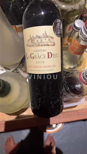 Burdeos Saint-Émilion Gran Cru Grand Cru Château La Grâce Dieu 2010