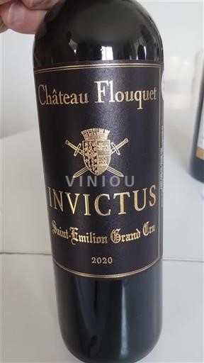 Bordeaux Saint-Émilion Grand Cru Château Flouquet Invictus 2020