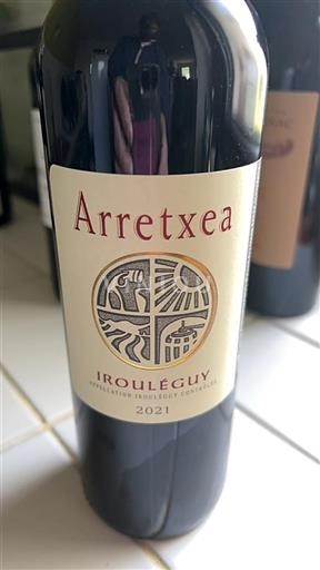 Sud-Ouest Irouléguy Domaine Arretxea 2021