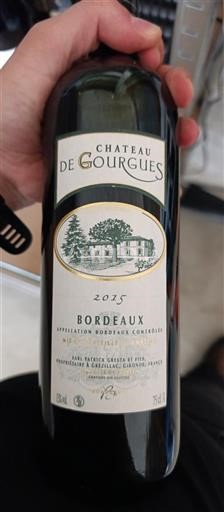 Bordeaux Château Gourgue 2015