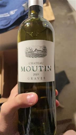 Bordeaux Graves Château Moutin 2021