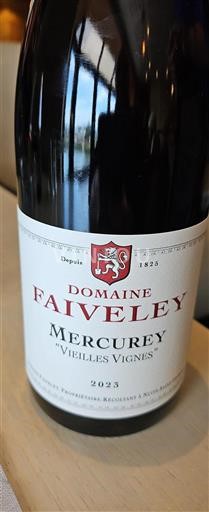 Borgogna Mercurey Domaine Faiveley Vieilles Vignes 2023
