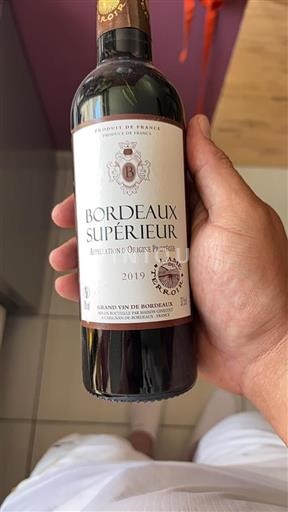 Bordeaux Bordeaux Supérieur Maison Ginestet L'Âme du Terroir 2019