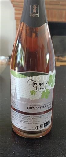 Elsass Crémant d'Alsace Tempé Jessel Ohne Jahrgang