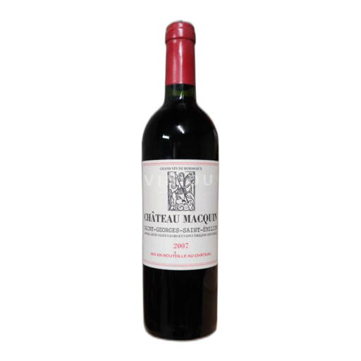 Bordeaux Saint-Georges-Saint-Émilion Château Macquin 2007