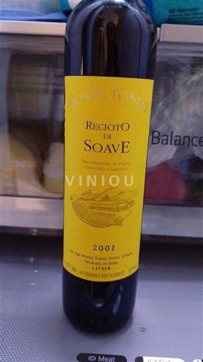 Veneto Recioto di Soave Monte Tondo Recioto di Soave 2001