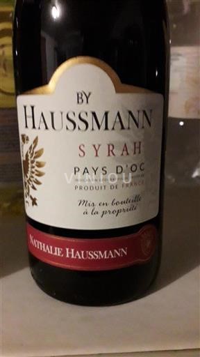 Languedoc in Roussillon Pays d'Oc By Haussmann Syrah Neleten.