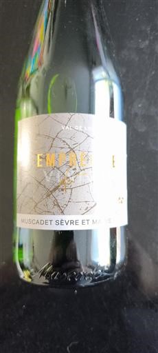 Vin Blanc sec Empreinte 2023 France Vallée de la Loire Muscadet-sèvre-et-maine AOC