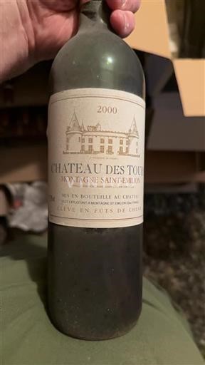 Burdeos Montagne-Saint-Émilion Château Des Tours 2000