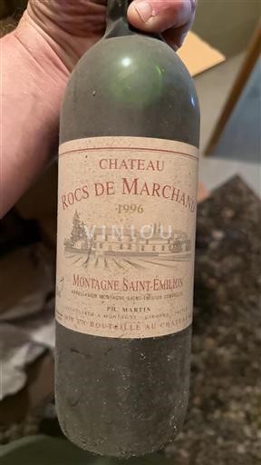 Bordeaux Montagne Saint-Émilion Château Rocs de Marchand 1996