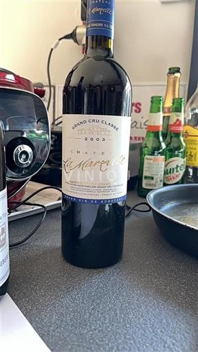 Bordeaux Saint-Émilion Grand Cru Grand Cru Château La Marzelle 2003