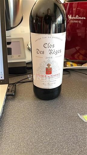 Burdeos Lalande-de-Pomerol Clos des Règes 2004