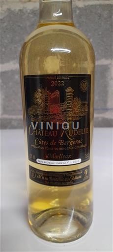 Lounais-Ranska Côtes-de-bergerac Château Rudelle 2022