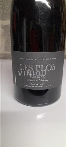 Languedoc Cabardès Les Plos Réserve 2018