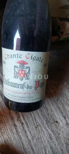 Rhônedalen Châteauneuf-du-Pape Domaine Chante Cigale 2004