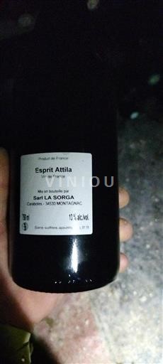 Languedoc Unspecified La Sorga Esprit Attila Non-Vintage