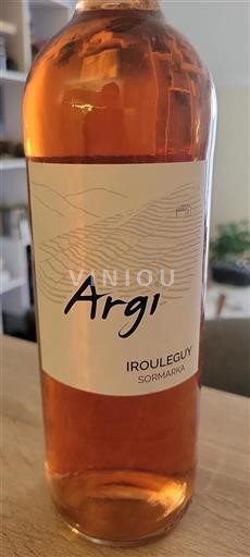 Sudoeste Irouléguy Argi 2021